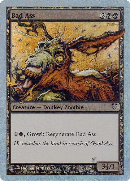 Bad Ass (Alternate Foil), Unhinged 49