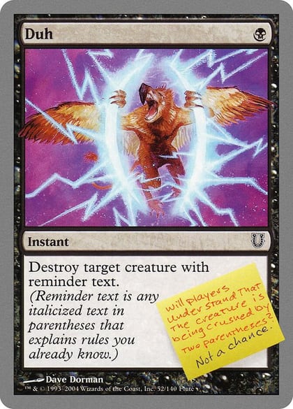 Duh, Unhinged 52