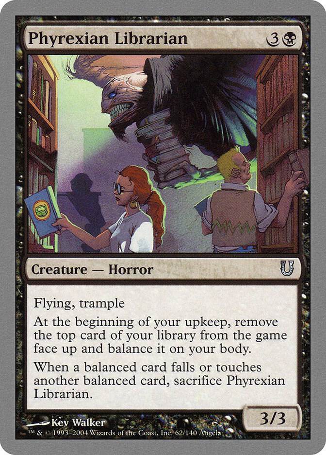 Phyrexian Librarian, Unhinged 62