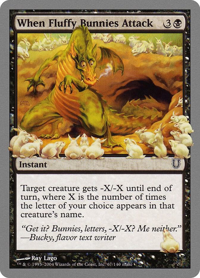 When Fluffy Bunnies Attack, Unhinged 67