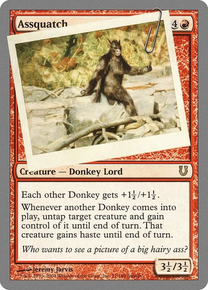 Assquatch, Unhinged 71