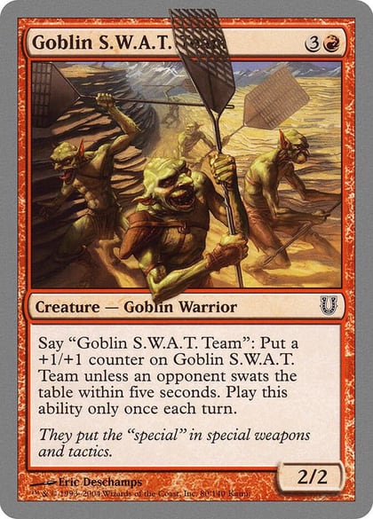 Goblin S.W.A.T. Team, Unhinged 80