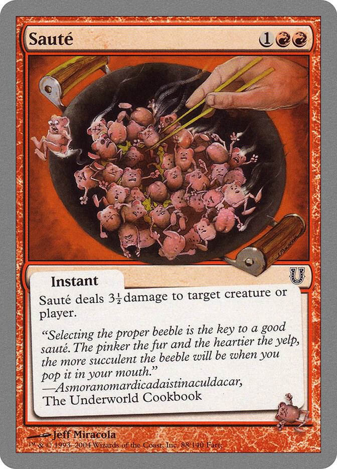 Saute, Unhinged 88