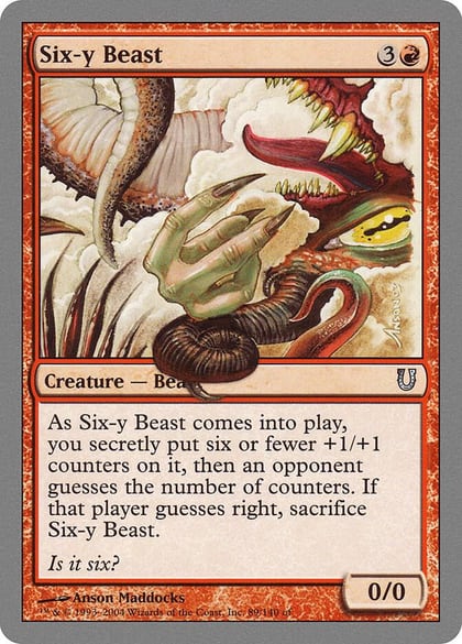 Six-y Beast, Unhinged 89