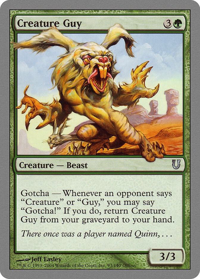 Creature Guy, Unhinged 93
