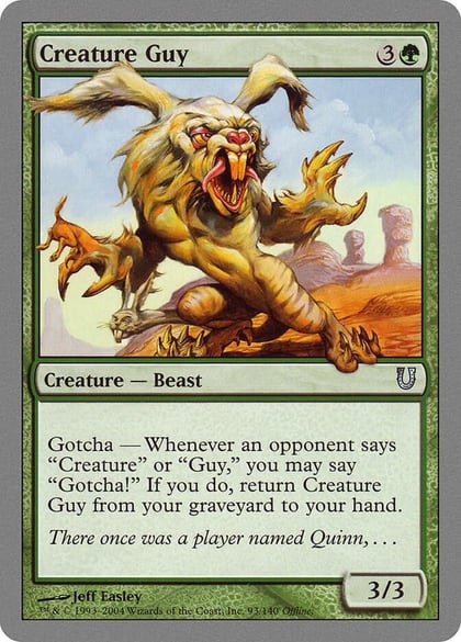 Creature Guy, Unhinged 93