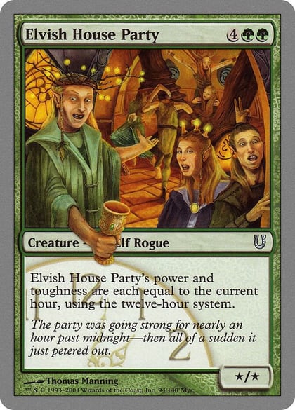 Elvish House Party, Unhinged 94