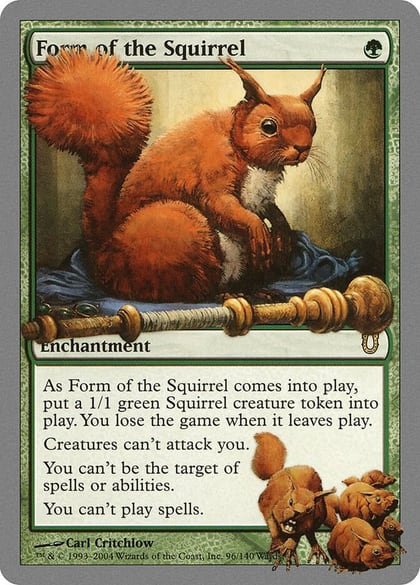 Form of the Squirrel, Unhinged 96