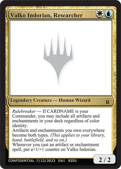 Valko Indorian, Researcher, Un-Known Event Playtest Cards #532604