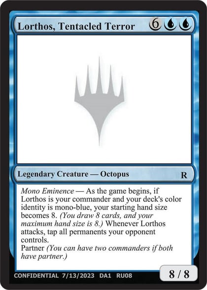 Lorthos, Tentacled Terror, Un-Known Event Playtest Cards #532605
