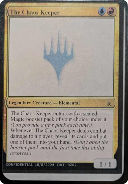 The Chaos Keeper, Un-Known Event Playtest Cards #596124