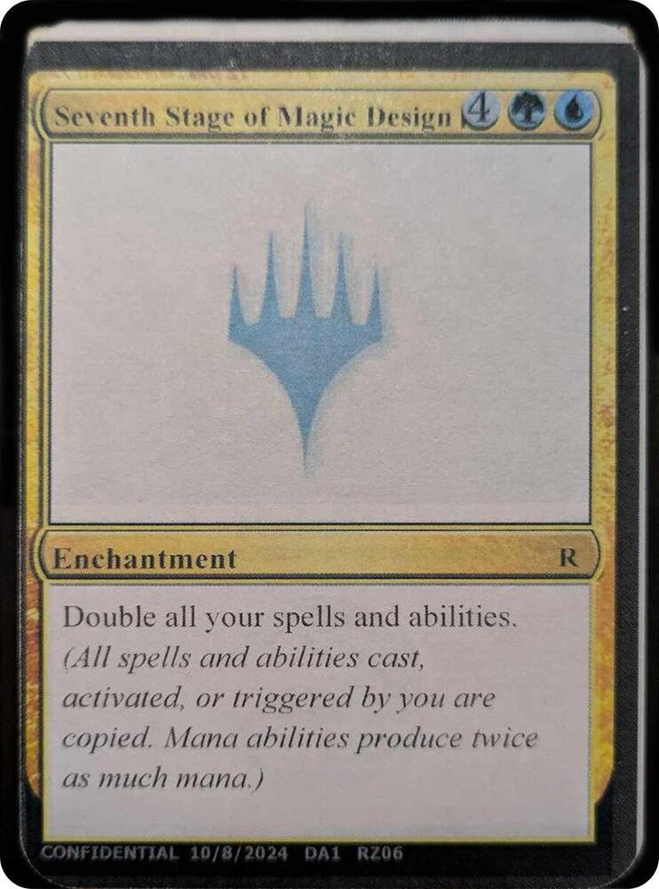 Seventh Stage of Magic Design, Un-Known Event Playtest Cards #596125