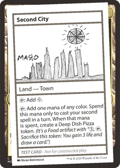 Second City, Un-Known Event Playtest Cards #616942