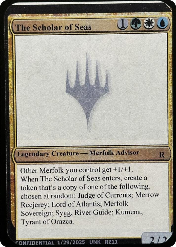 The Scholar of Seas, Un-Known Event Playtest Cards #631714