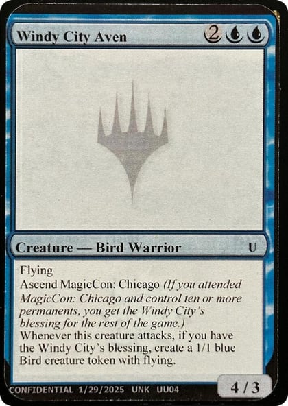 Windy City Aven, Un-Known Event Playtest Cards #631723