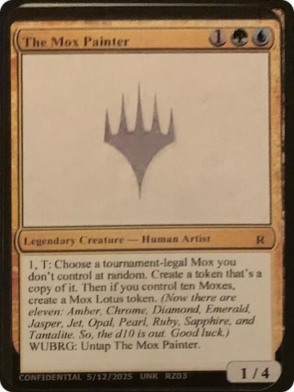 The Mox Painter, Un-Known Event Playtest Cards #639866