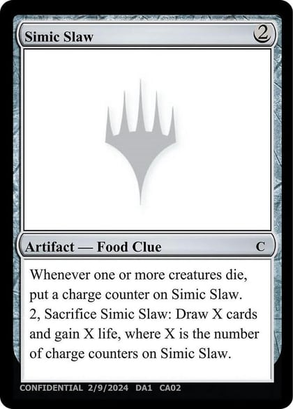 Simic Slaw, Un-Known Event Playtest Cards #641698