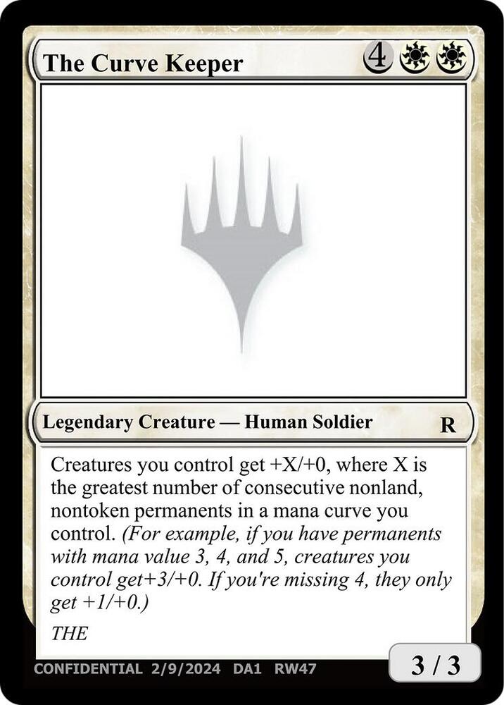 The Curve Keeper, Un-Known Event Playtest Cards #664835