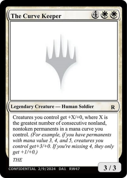 The Curve Keeper, Un-Known Event Playtest Cards #664835