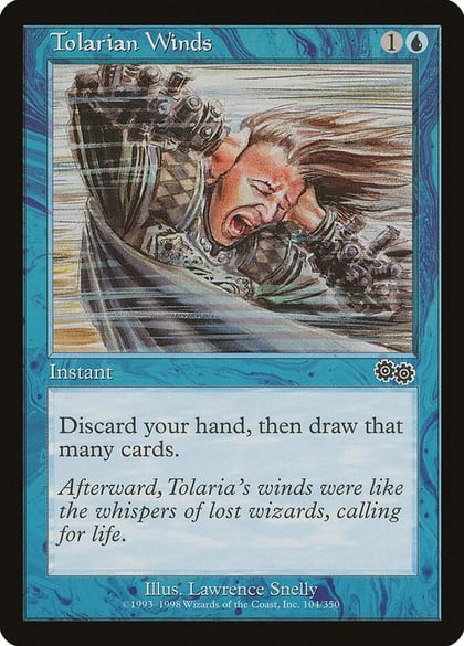 Tolarian Winds, Urza's Saga 104
