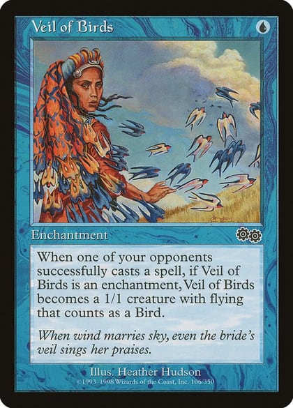 Veil of Birds, Urza's Saga 106