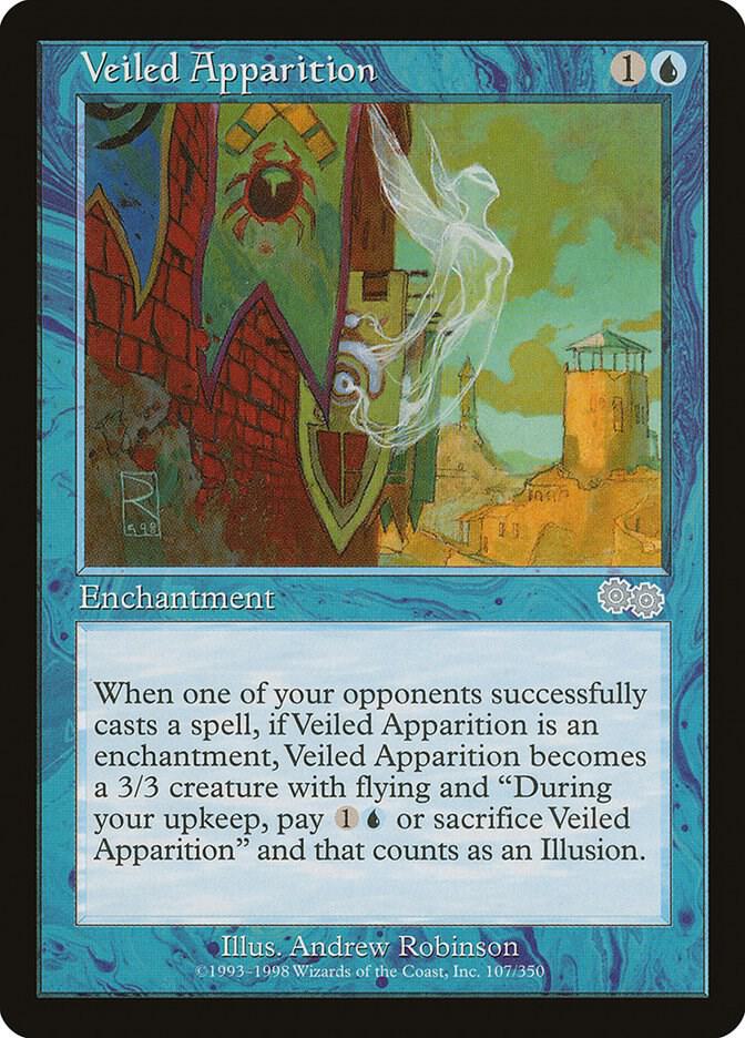 Veiled Apparition, Urza's Saga 107