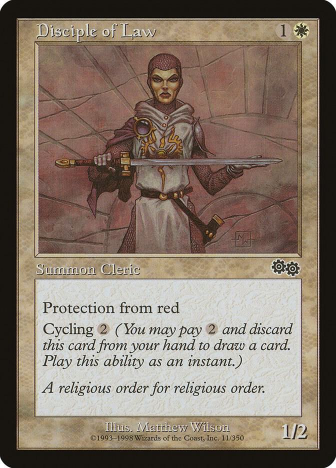 Disciple of Law, Urza's Saga 11