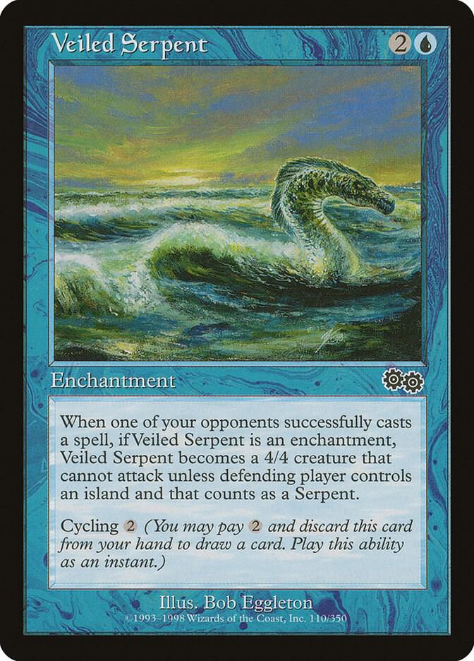 Veiled Serpent, Urza's Saga 110