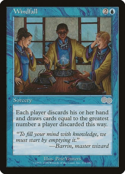 Windfall, Urza's Saga 111