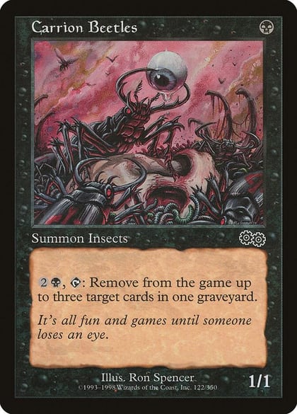 Carrion Beetles, Urza's Saga 122