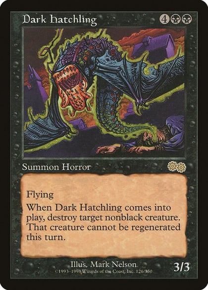 Dark Hatchling, Urza's Saga 126