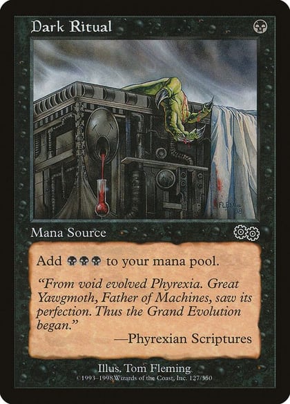 Dark Ritual, Urza's Saga 127