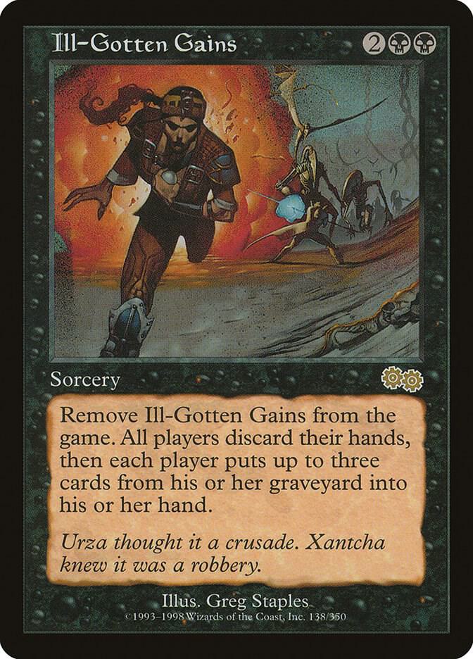 Ill-Gotten Gains, Urza's Saga 138