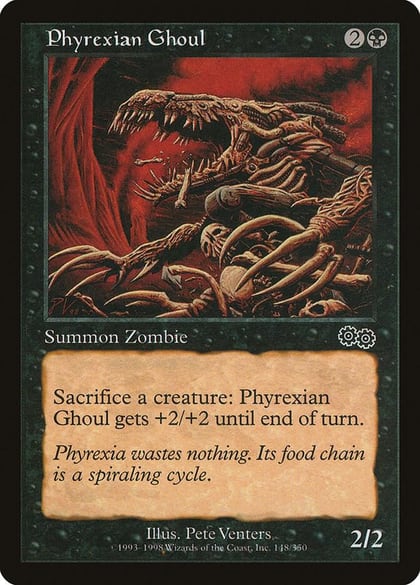 Phyrexian Ghoul, Urza's Saga 148