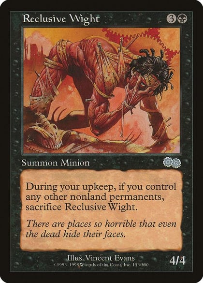 Reclusive Wight, Urza's Saga 153