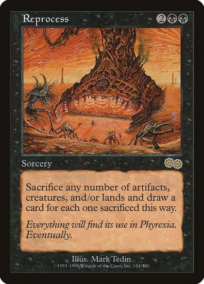 Reprocess, Urza's Saga 154