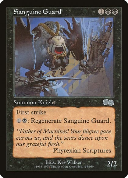 Sanguine Guard, Urza's Saga 155