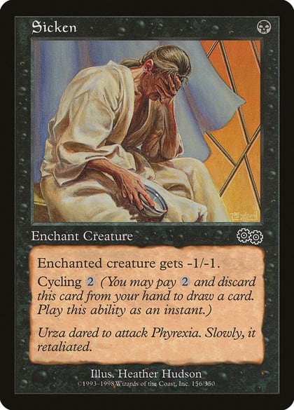 Sicken, Urza's Saga 156
