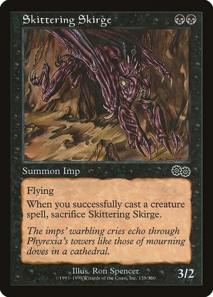 Skittering Skirge, Urza's Saga 158