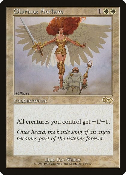 Glorious Anthem, Urza's Saga 15