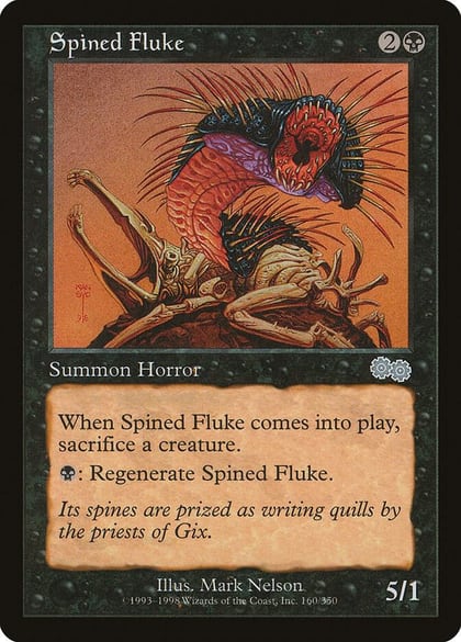 Spined Fluke, Urza's Saga 160