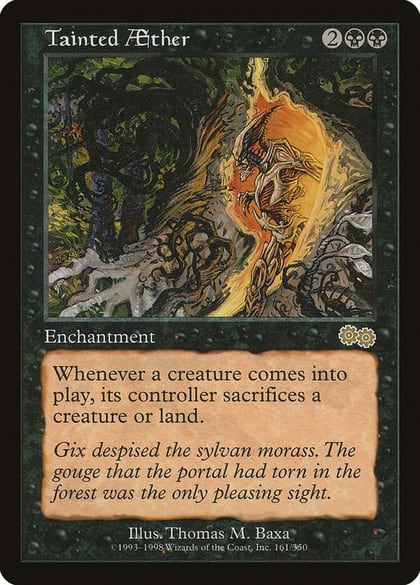Tainted Aether, Urza's Saga 161
