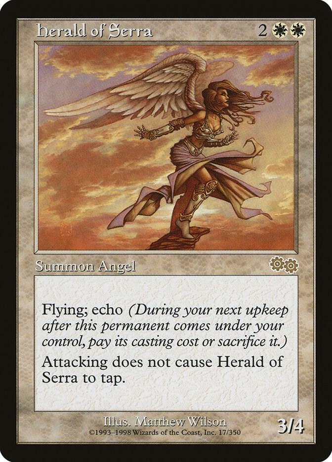 Herald of Serra, Urza's Saga 17