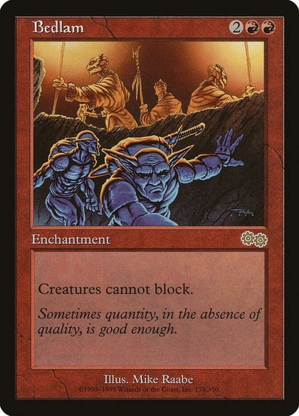 Bedlam, Urza's Saga 175