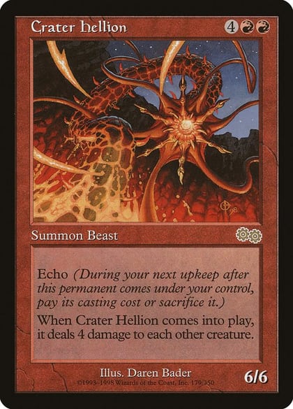 Crater Hellion, Urza's Saga 179