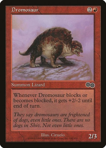 Dromosaur, Urza's Saga 182