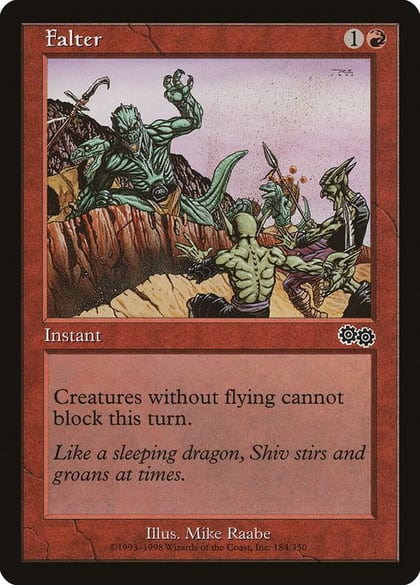 Falter, Urza's Saga 184