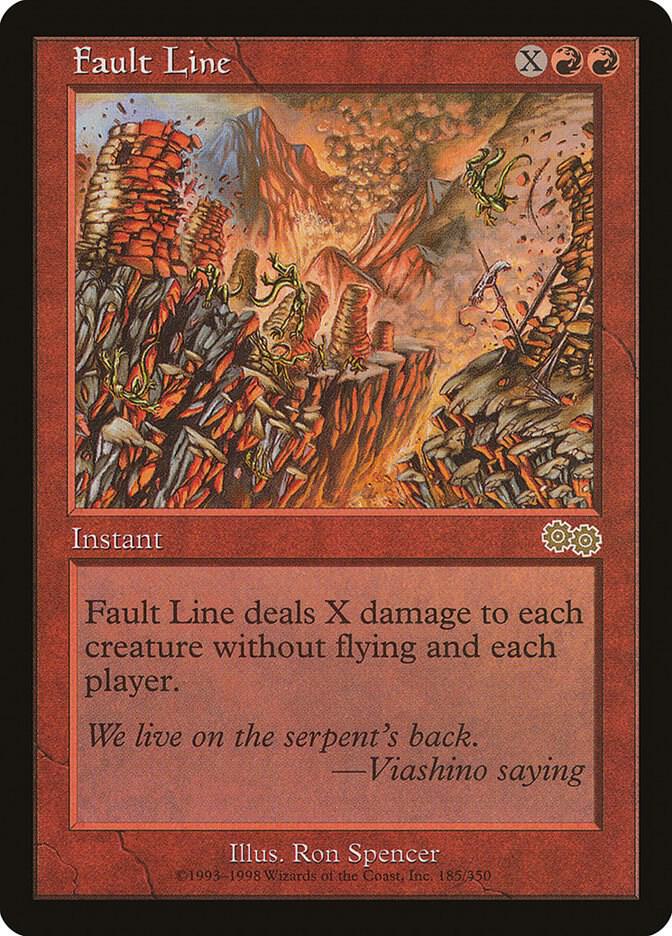 Fault Line, Urza's Saga 185