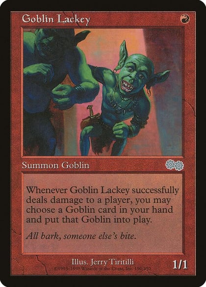 Goblin Lackey, Urza's Saga 190