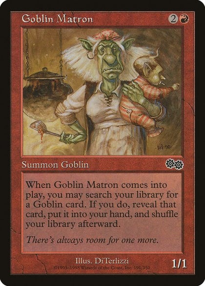 Goblin Matron, Urza's Saga 191